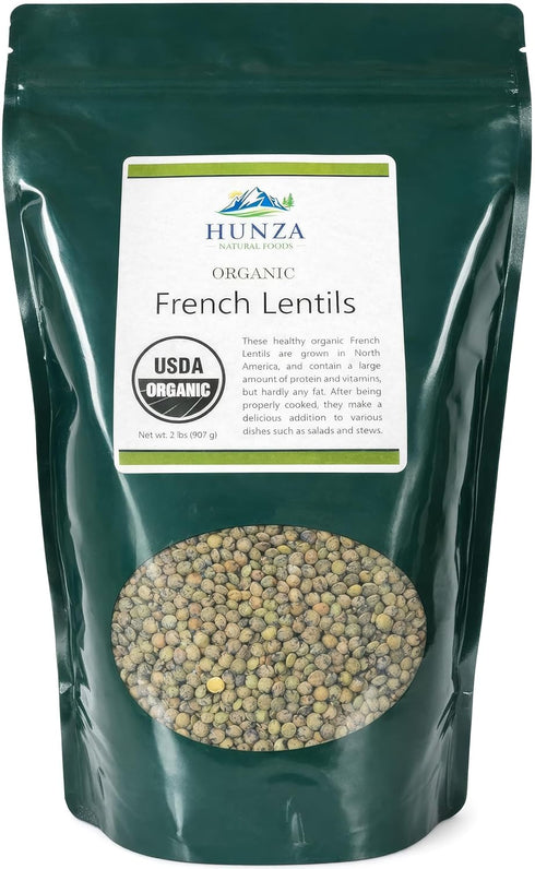 Hunza Natural Foods Hunza Organic French Lentils (2 lbs)