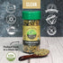 2.4 oz Organic Steak Seasoning & Rub - Divine Bovine by Flavor Seed, Gourmet Spice Blend for Cooking & Grilling Steak