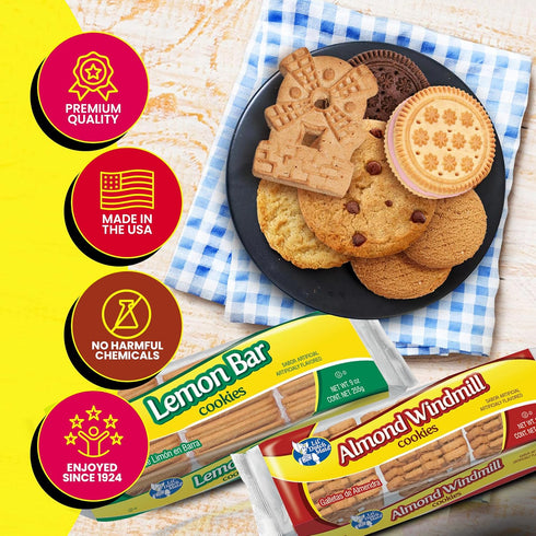 9 oz (Pack 3) Lil Dutch Maid Coconut Bar Cookies | of | Sweet Coconut Classic Snack Cookies