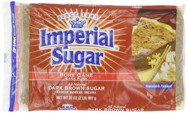 Imperial Dark Brown Sugar, 2-Pound (Pack of 6)