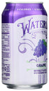 12 Oz Waterloo Sparkling Water Waterloo Grape Sparkling Water, Fl