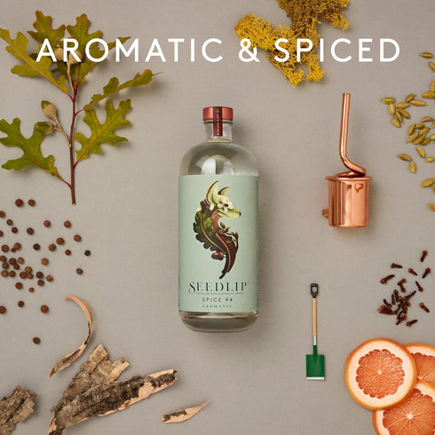 94, 700mL Seedlip Spice Non-alcoholic Spirit | Calorie Free, Sugar Free | Spirits Alternative | Alcohol Free Cocktails