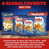 0.7 oz (Pack 12) Osem Bamba Peanut Butter Puffs - Peanut Butter Puffs Bulk, Vegan PB Snack with Crunch for Babies