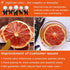 Duwen 7oz Dried Grapefruit Slices Dehydrated fruit for cocktails Garnishes for Drinks Natural No sugar added Dried