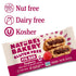 1- 12 Count 2 oz Packs (12 Packs), Nature's Bakery Gluten Free Fig Bars, Raspberry, Box of Twin Vegan Snacks, Non-GMO