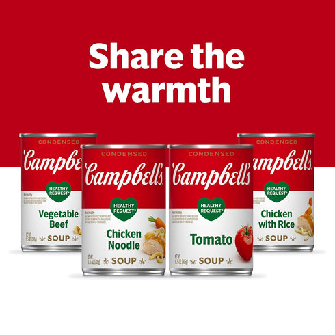 23.2 (Pack 4) Campbell's Condensed Healthy Request Tomato Soup, Ounce Can
