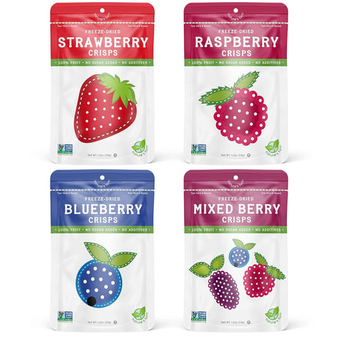 Natures Turn Freeze-Dried Fruit Crisps Healthy, Gluten-Free,Crispy & Delicious, Plant-Based Snack,Ideal for