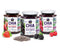 World of Chia Premium Chia Seeds Jam Variety Pack - Strawberry, Raspberry