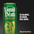 8-Pack (19.2oz Liquid Death, Severed Lime, Lime-Flavored Sparkling Water, Cans), Low Calorie & No Artificial Sweeteners