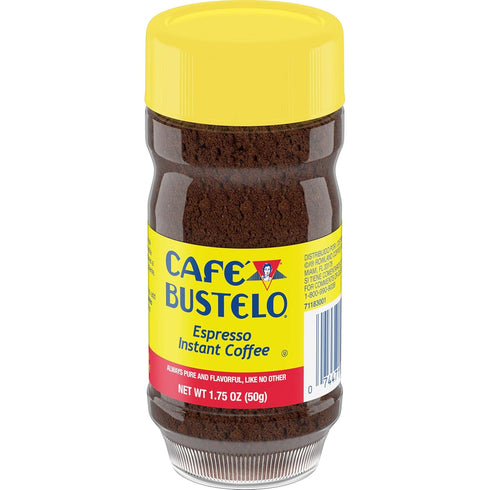 1.75 Caf Bustelo Espresso Style Dark Roast Instant Coffee, Ounces