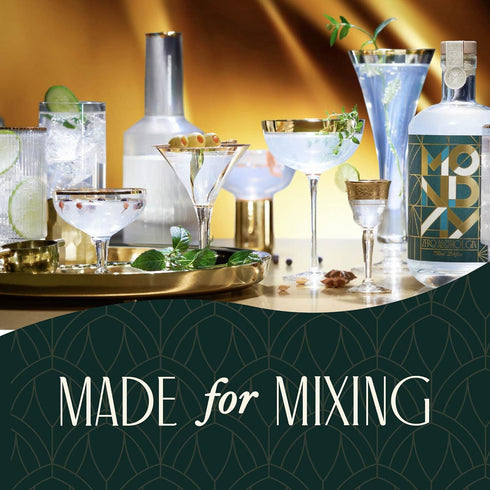 0 750ml MONDAY Zero Alcohol Gin An Award Winning Non-Alcoholic Spirit with Zero Carbs, No Sugar, Calories