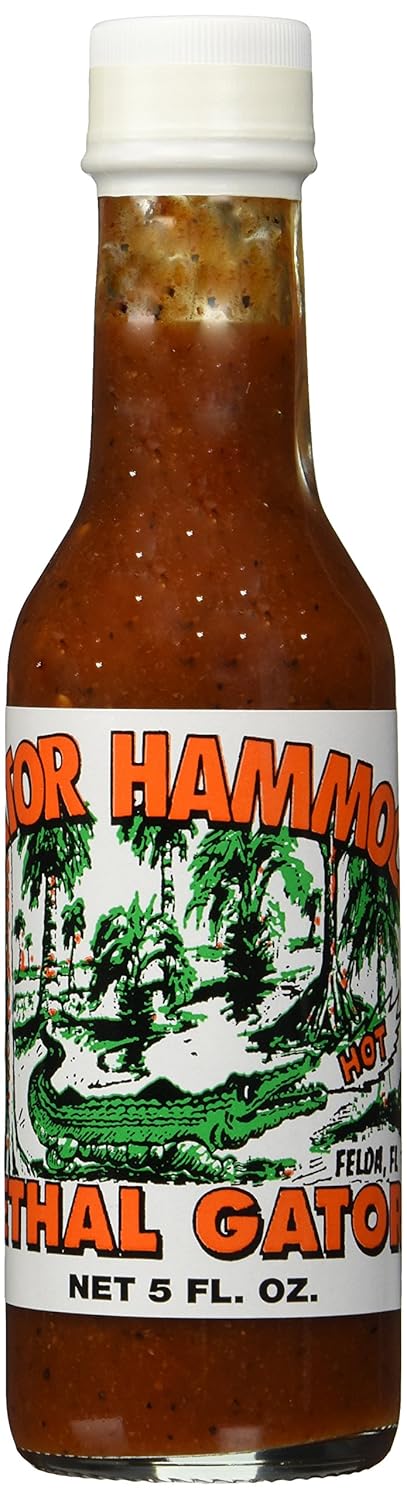 Gator Hammock Lethal Gator Hot Sauce, 5 Fz