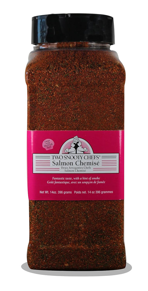 Two Snooty Chefs Salmon Chemise Seasoning, 14-Ounce