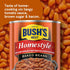 16 oz (Pack 12) BUSH'S BEST Canned Homestyle Baked Beans, Source of Plant Based Protein and Fiber, Low Fat, Gluten