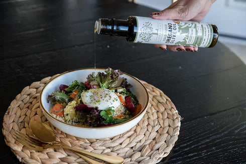 2020 Oregano Flavored Extra Virgin Olive Oil - Cold Fused - Organic - NonGMO - Paleo - Keto - Single Sourced - No