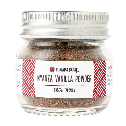 Burlap & Barrel Nyanza Vanilla Powder Sweet, Classic Vanilla Flavor with Date-Tannin