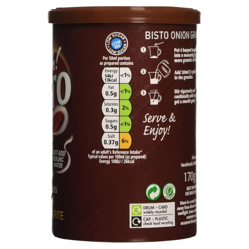 170g Bisto Onion Gravy Granules