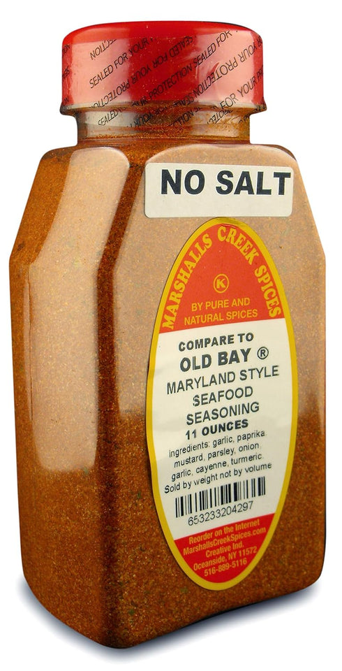 Marshalls Creek Kosher Spices, (st07), MARYLAND STYLE SEAFOOD SEASONING NO SALT 11