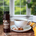 Packed 12 HONEY FEAST Organic Cinnamon Honey - Raw and Cold - Ounces - Small Batch Beekeeper Honey