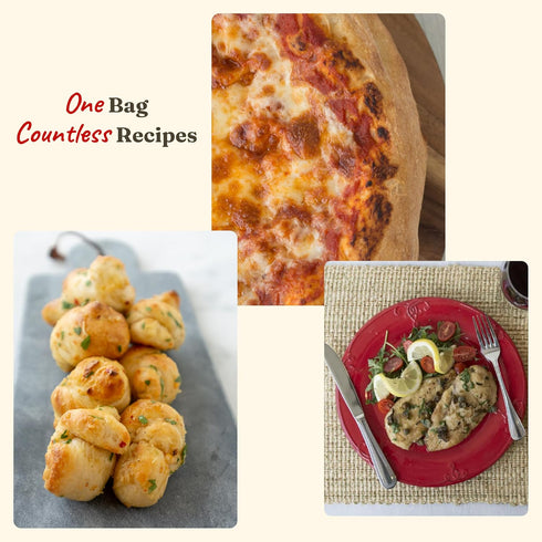 00 11 Lbs., Cento Anna Tipo Flour, Extra Fine, Unbleached, Soft Wheat Flour, Perfect for Pizza Crust, Pasta & Bread