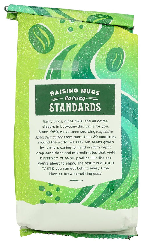 12 Whole Foods Market, Organic Continental Blend Ground Coffee, Medium-Light Roast, Complex & Heavy, Fruit-Tinged