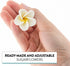 20 Count Global Sugar Art Tropical Frangipani Plumeria Sugar Cake Flowers, White by Chef Alan Tetreault