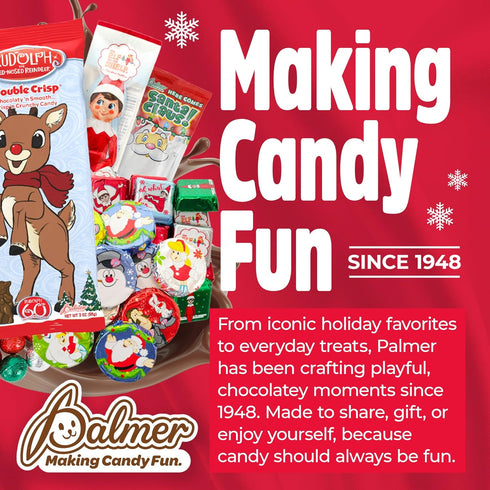 1948 (1 Pack) Palmer Hot Chocolate Bomb with Marshmallows, Milk Chocolate Shell Filled with Marshmallows, Fun Holiday