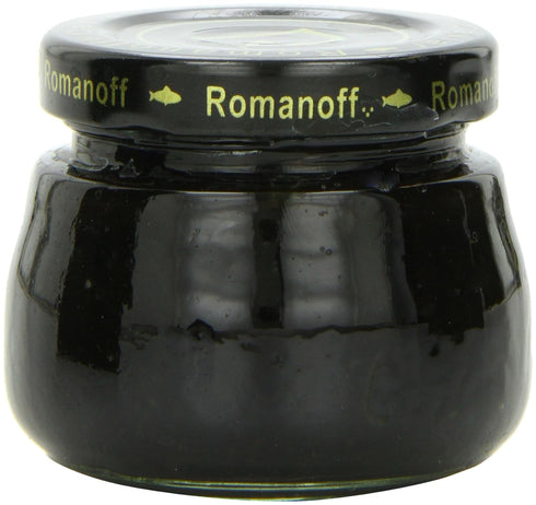 Romanoff 2 oz, Caviar Black Lumpfish, Whole