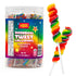Rainbow Swirl Lollipops | 30 Count Jar | Rainbow Lollipops Individually Wrapped