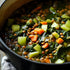 2.5 Green Lentils, Pound Bulk Bag