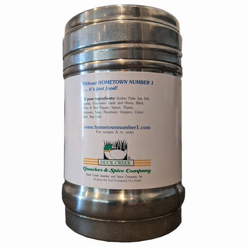 Duck Creek Quacker & Spice Company 1 Hometown Number Blended Seasoning for Beef, Poultry, Fish, Pork and Veggies