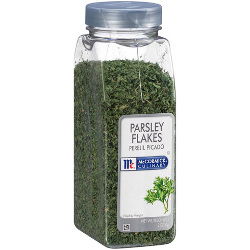 2 oz (Pack 6) 2 McCormick Culinary Parsley Flakes, of - Six Ounce Containers of Dried Parsley Flakes for Vegetable-Like