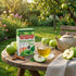 8.8 oz (Pack 2), Hazer Baba Instant Drink Mix with Green Apple Flavor, Tin Box, of Fruity Natural Powder, Quick Hot