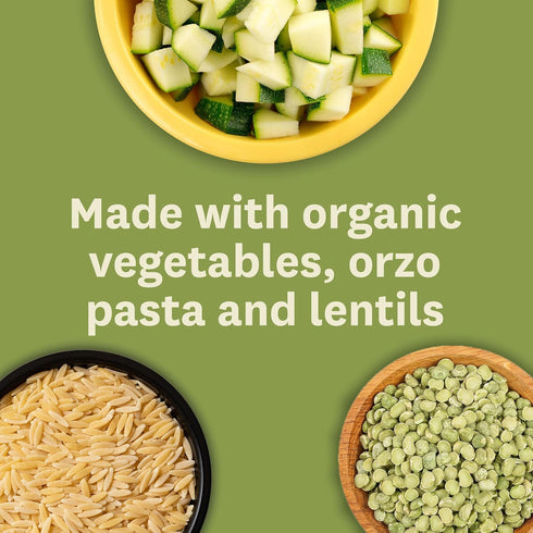14.1 Oz Amy's Soup, Vegan Hearty Minestrone Soup, Made With Organic Vegetables, Lentils, Barley and Pasta in Tomato