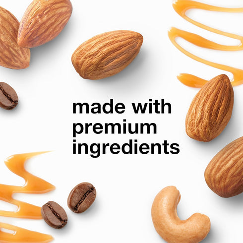 5g 8oz, 5 Count KIND Zero Added Sugar Granola, Caramel Mocha Nut, Gluten Free, Low Sugar, Keto Snacks, Protein