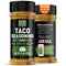 Taco Seasoning Mix - Gluten Free & Low Sodium Garlic Powder Blend for Tacos, Fajitas & Burritos, 4.7oz