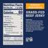 Country Pack 2.5 Oz (4 Pack) Archer Grass-Fed Beef Jerky - Beef Snack Bulk, Individual Bags, Protein Snack, Gluten