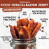 Mission Meats Candied Bacon Jerky (Sriracha) - Delicious Savory & Sweet Snack, Gluten Free, 2oz (Pack of 3)