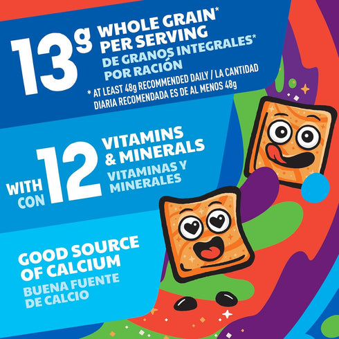 12 oz Cinnagraham Toast Crunch Breakfast Cereal, Whole Grain