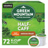 Green Mountain Coffee Roasters Half Caff Keurig Single-Serve K-Cup pods, Medium Roast
