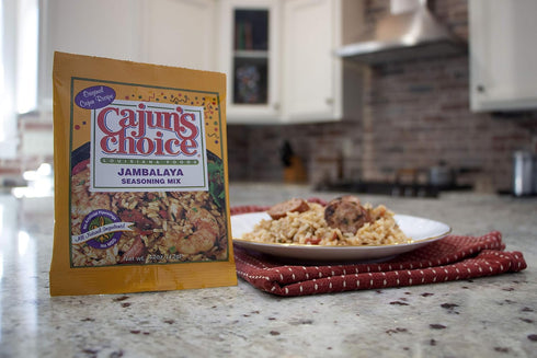 Jambalaya Seasoning Mix, 0.42 oz, Cajun's Choice Louisiana Foods, Pack of 2