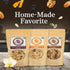 Pack 10 oz 3-Pack Maple Nut Kitchen Artisanal Variety Granola Bites - Lavender Blueberry, Tropical Orange, Maple Nut