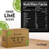 3oz/85gm 23 37 Dried Lime Slices to Pcs, Citrus Dehydrated Fruit For Cocktails, Limes For Cocktail and Decor, Cocktail