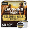 LAUGHING MAN Colombia Huila Keurig Single-Serve K-Cup Pods, Dark Roast Coffee, 60 Count (6