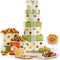 Broadway Basketeers Mother's Day Tower, gift basket with Sweet & Savory Treats,