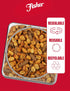 29.5 oz (Pack 1), Fisher Snack Spicy Cajun Trail Mix, of Resealable Jar, Bold & Crunchy Snack Mix with Peanuts, Corn