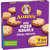 Annie's Frozen Mini Pizza Bagels, Three Cheese, Snacks, 9 Ct, 6.65 oz