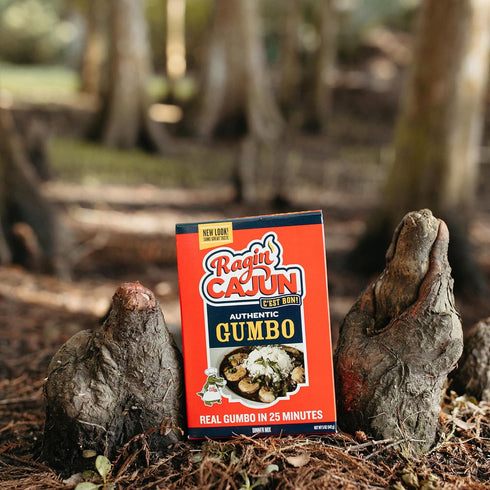 5 oz Pack 3, Ragin' Cajun Authentic Gumbo Mix - Box, of No MSG, Authentic Louisiana Creole Soup Base for Chicken