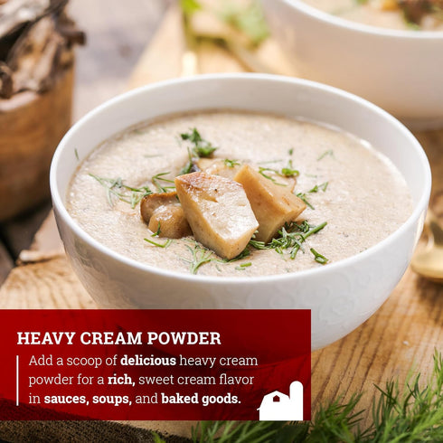 2LB (Pack 1) Hoosier Hill Farm Heavy Cream Powder