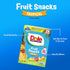 9 5 120 Dole Fruit Snacks, Tropical Flavors - Individually Wrapped Pouches - Classroom-Friendly, Top Allergen Free, No